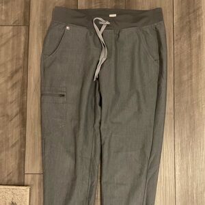 Figs Gray Jogger Scrub Pants